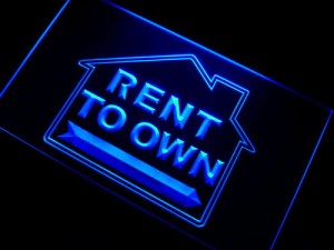Rent to Own sign